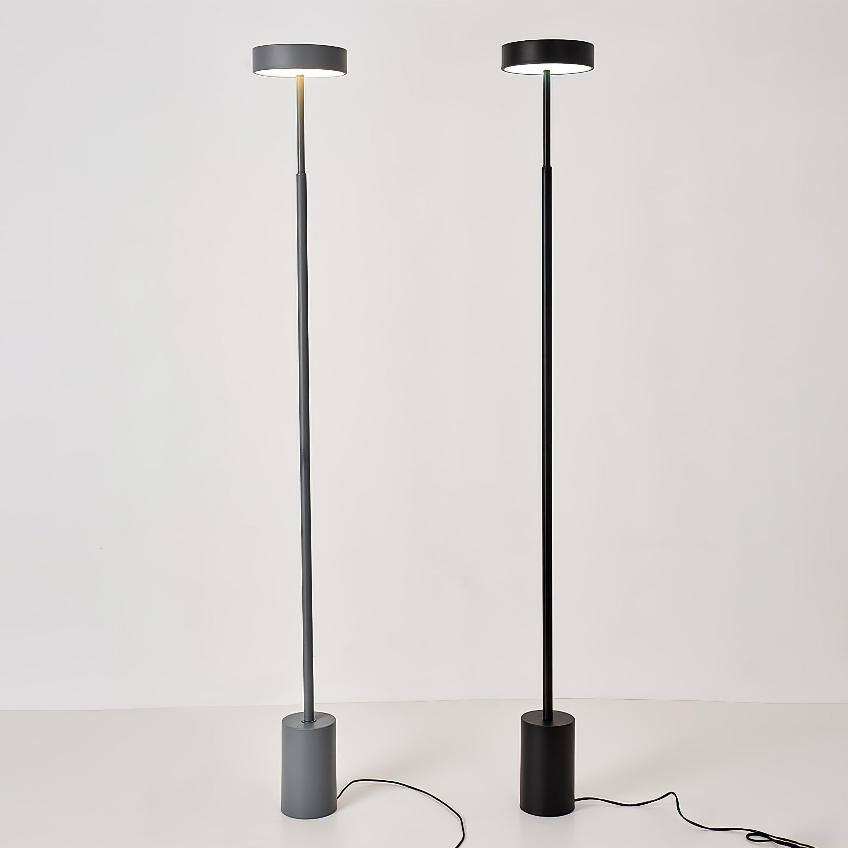 Circa Minimalist Rotatable Floor Lamp-Neutral Decor