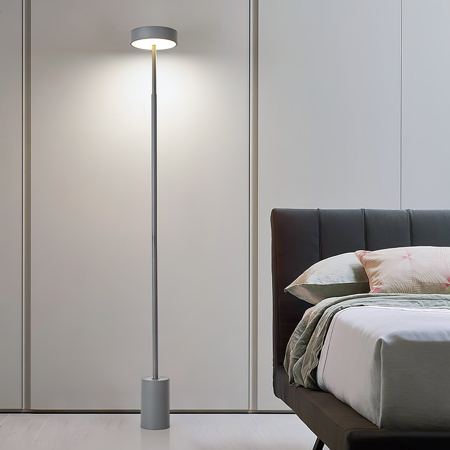 Circa Minimalist Rotatable Floor Lamp-Neutral Decor