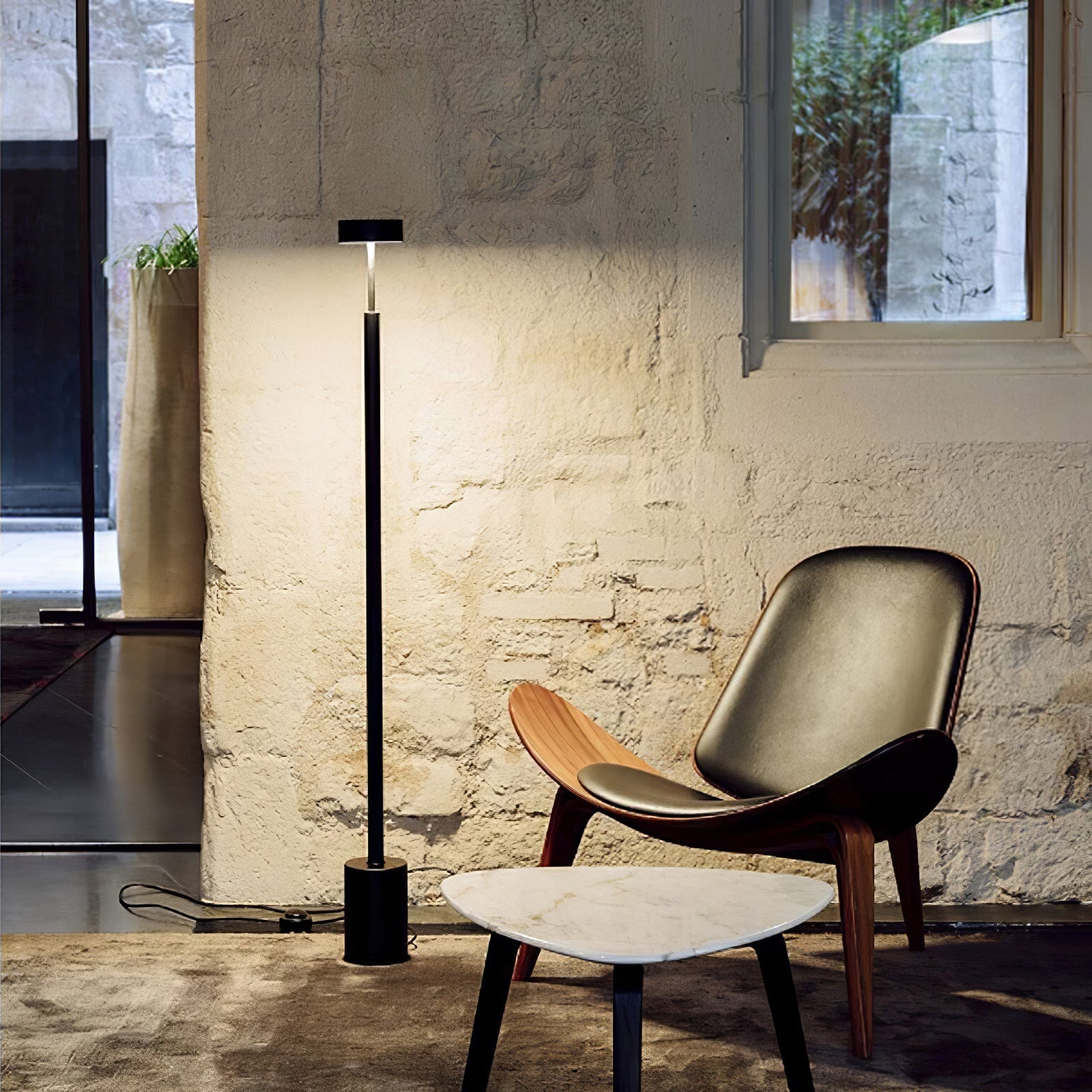 Circa Minimalist Rotatable Floor Lamp-Neutral Decor