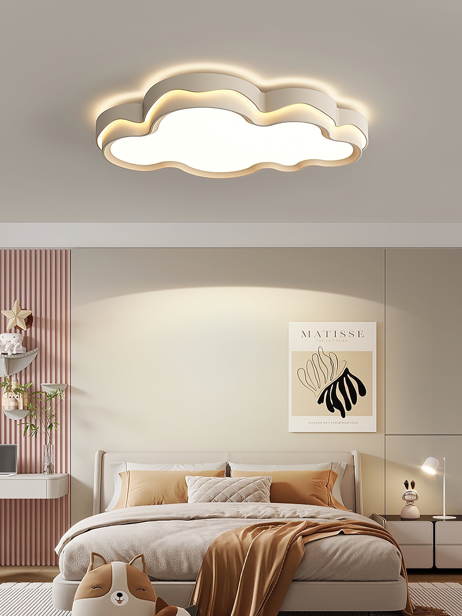 Draven Cloud Ceiling Lamp-Neutral Decor