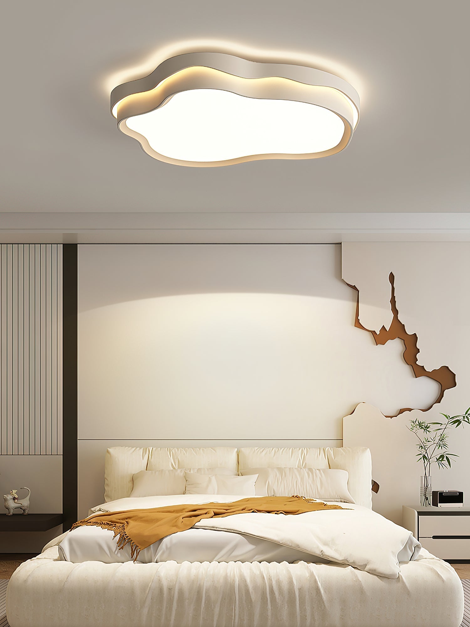 Draven Cloud Ceiling Lamp-Neutral Decor