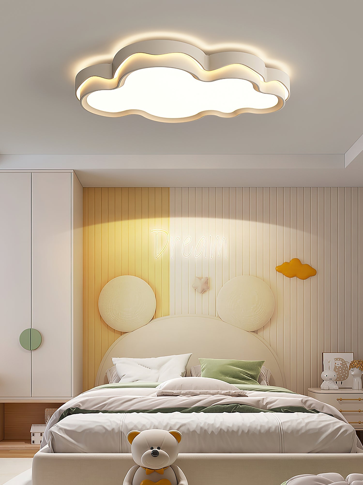 Draven Cloud Ceiling Lamp-Neutral Decor