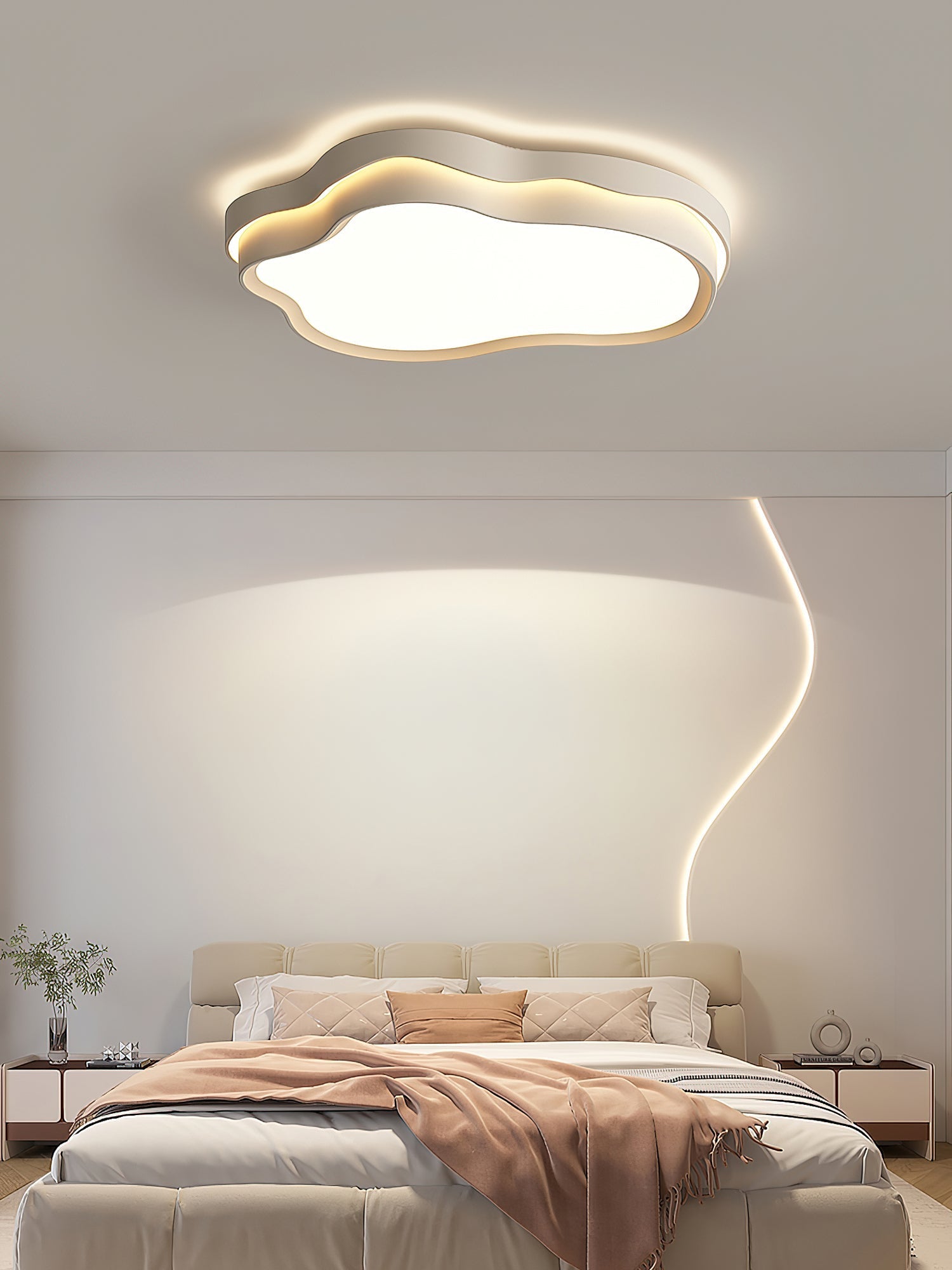 Draven Cloud Ceiling Lamp-Neutral Decor