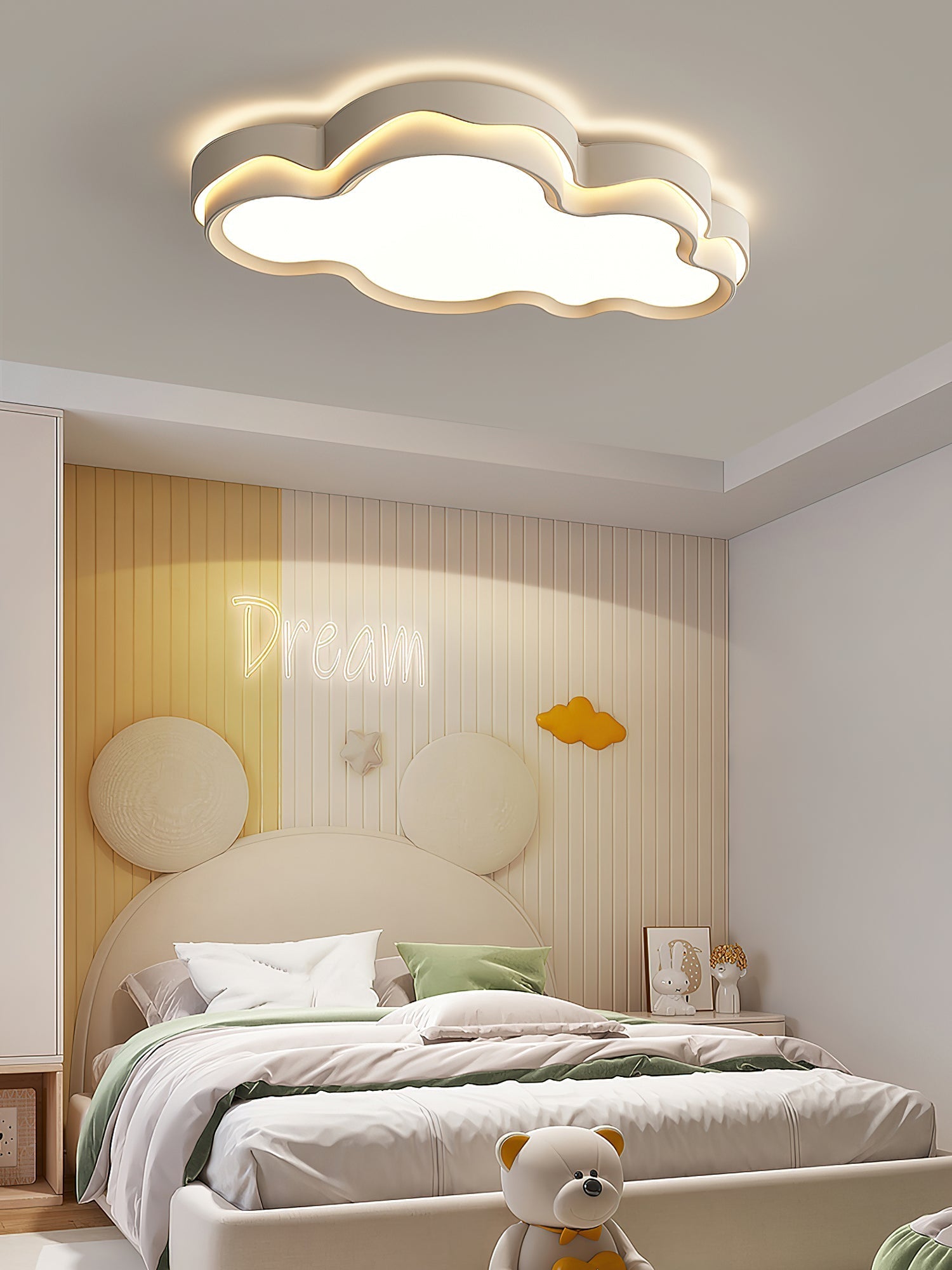 Draven Cloud Ceiling Lamp-Neutral Decor