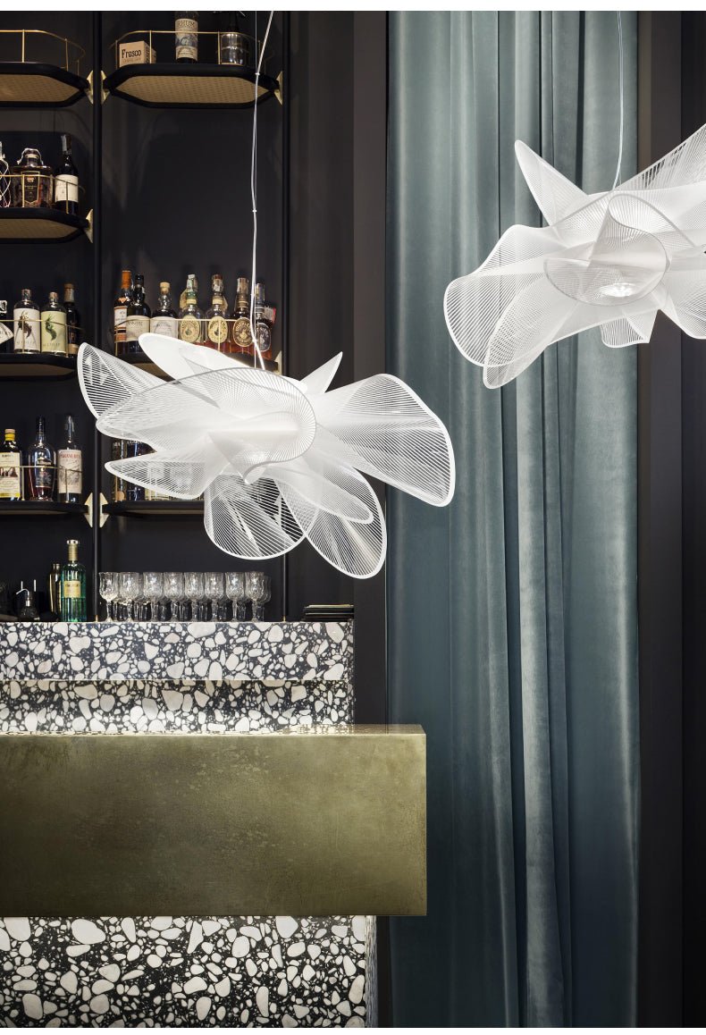 Nebula Bloom Chandelier-Neutral Decor