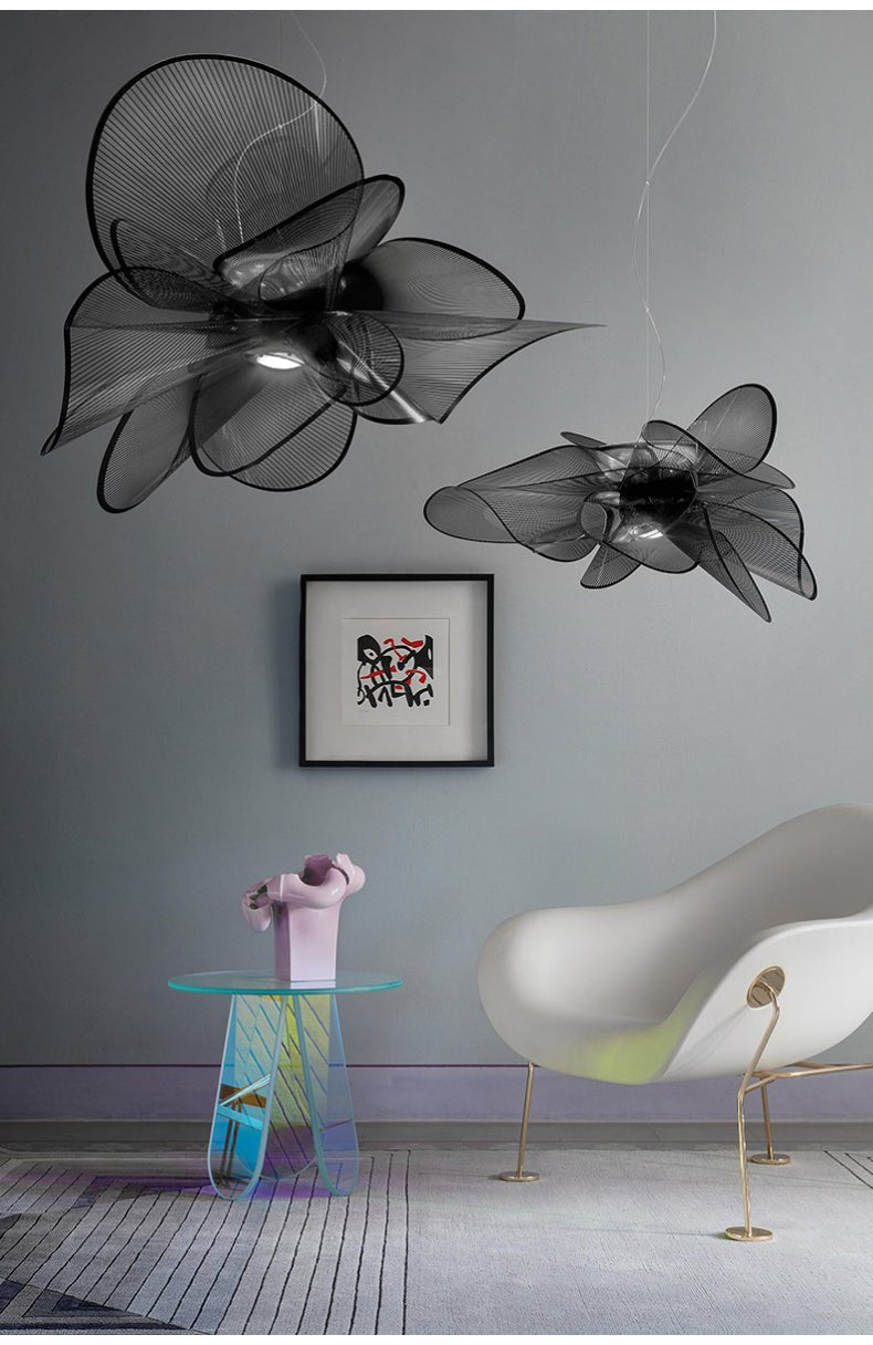 Nebula Bloom Chandelier-Neutral Decor