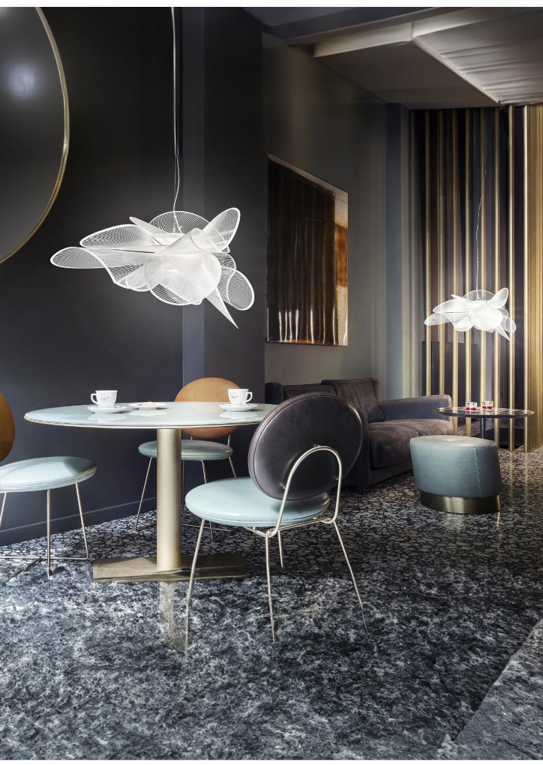 Nebula Bloom Chandelier-Neutral Decor