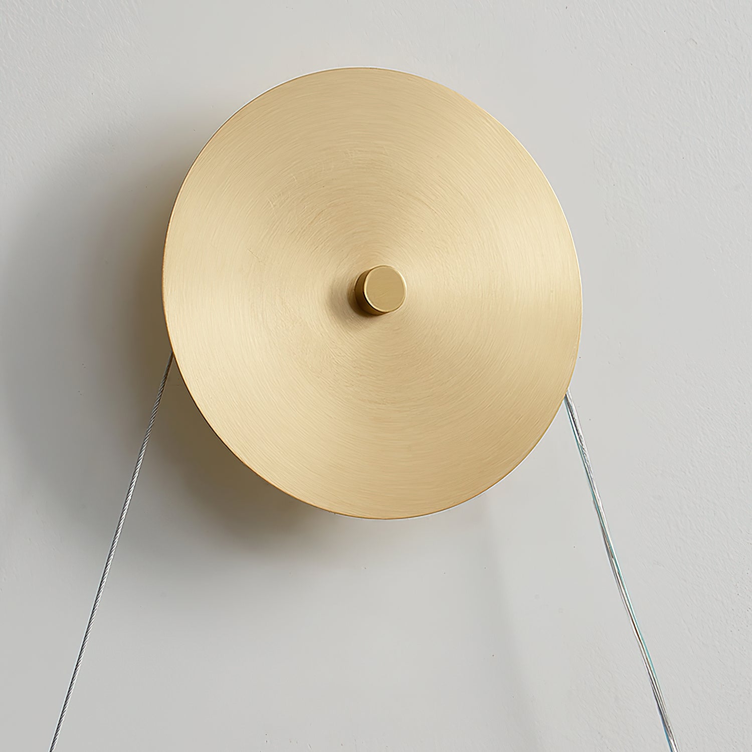 Ilirel Art Necklace Loop Brass Wall Lamp-Neutral Decor