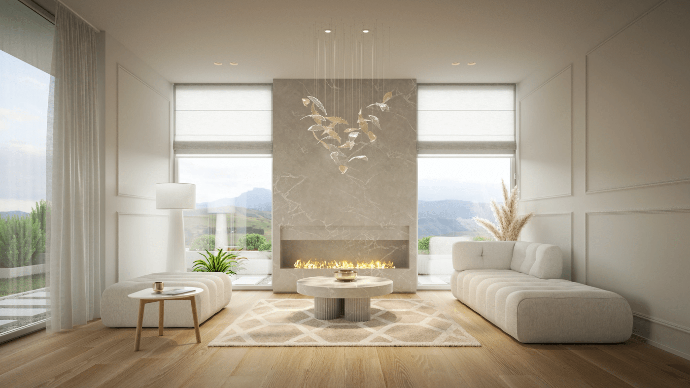 Orinila Glass Pendant Light-Neutral Decor