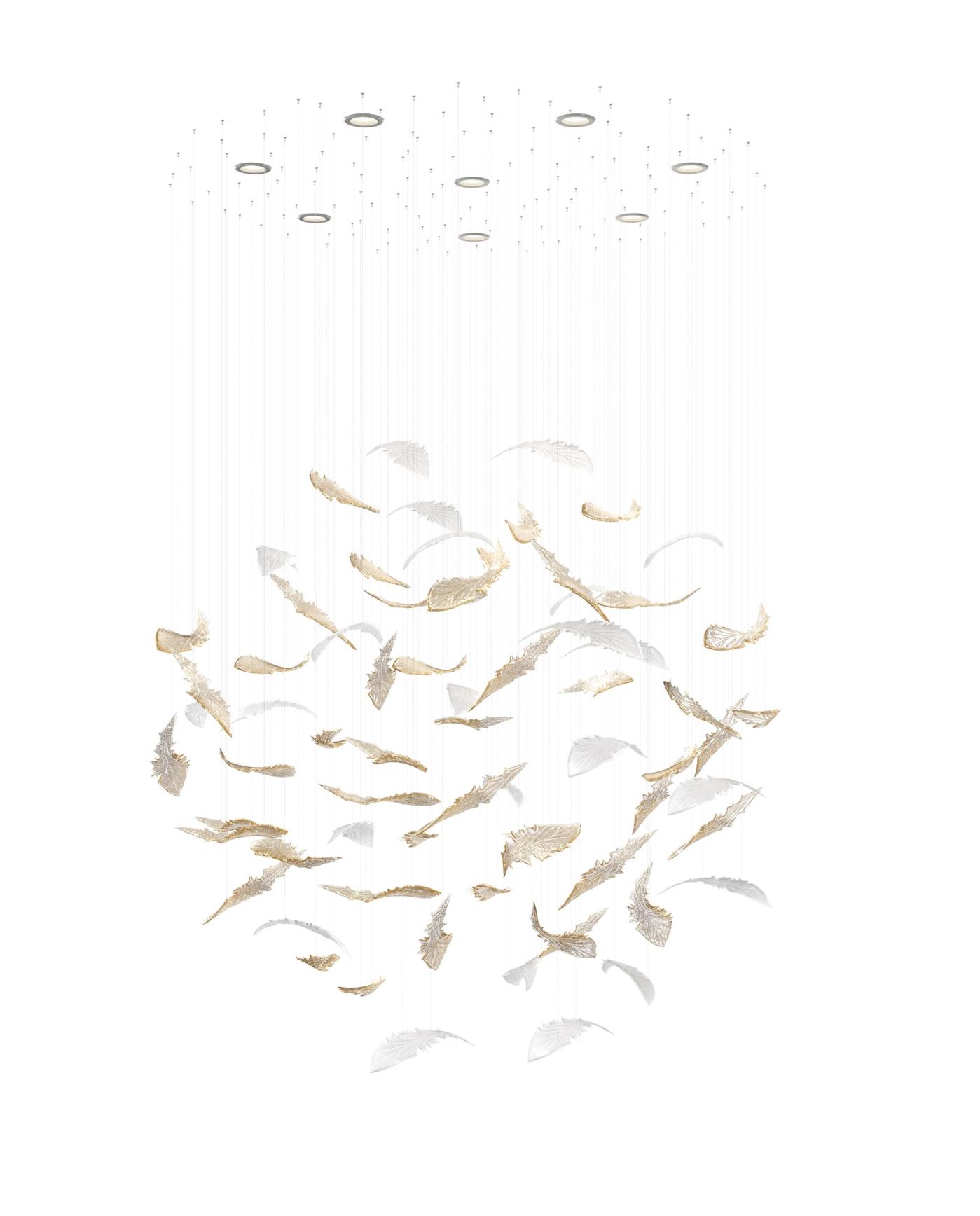 Orinila Glass Pendant Light-Neutral Decor