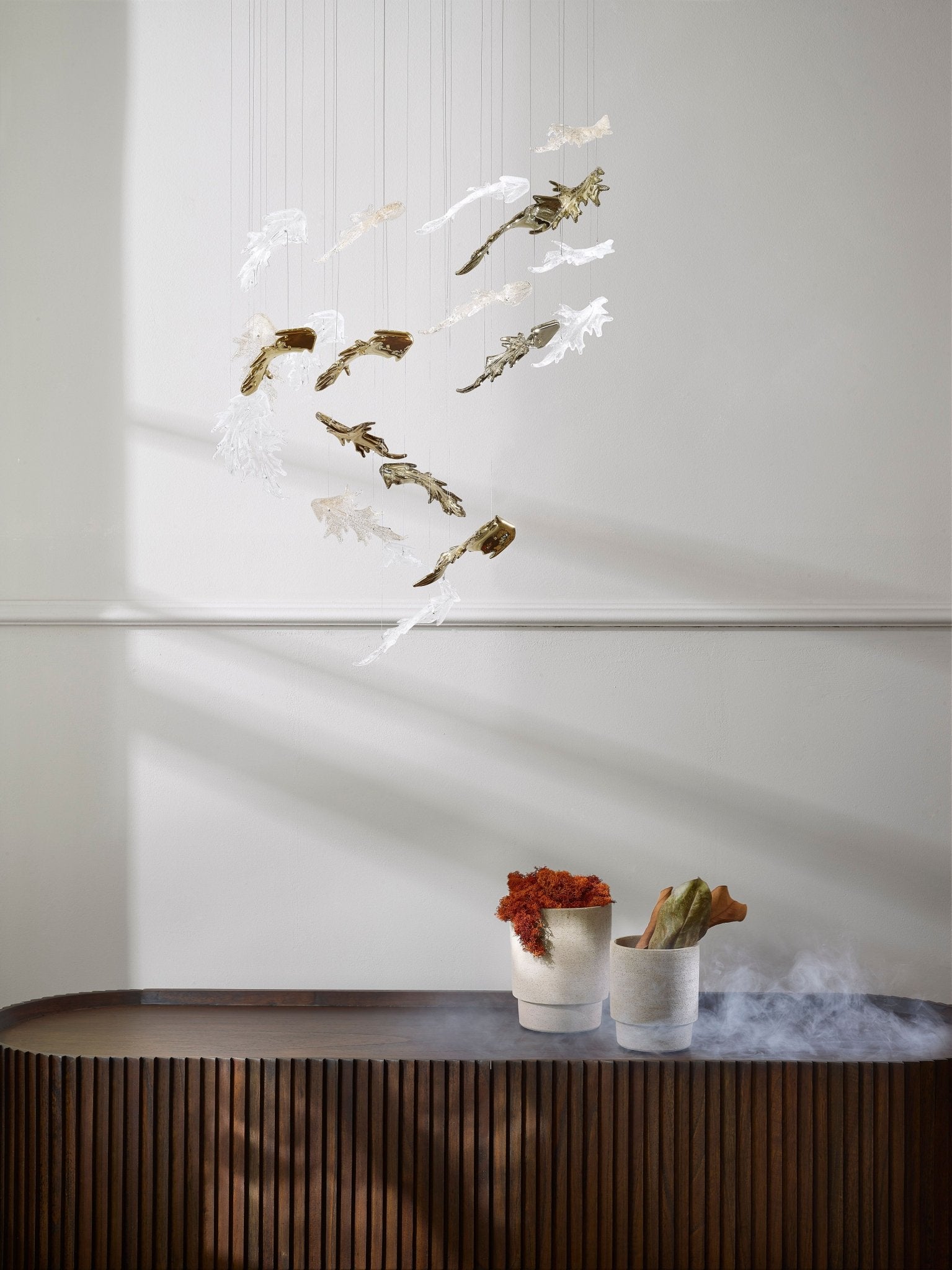 Orinila Glass Pendant Light-Neutral Decor