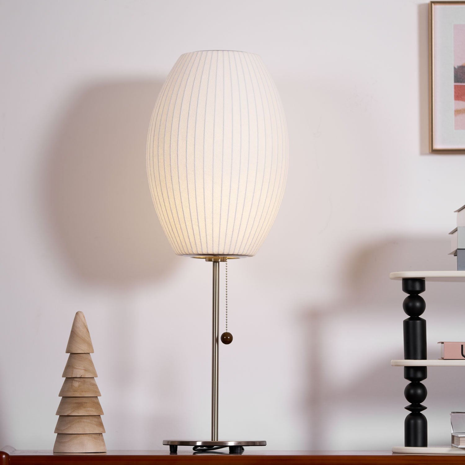 Solisive Steel Artistic Table Lamp-Neutral Decor