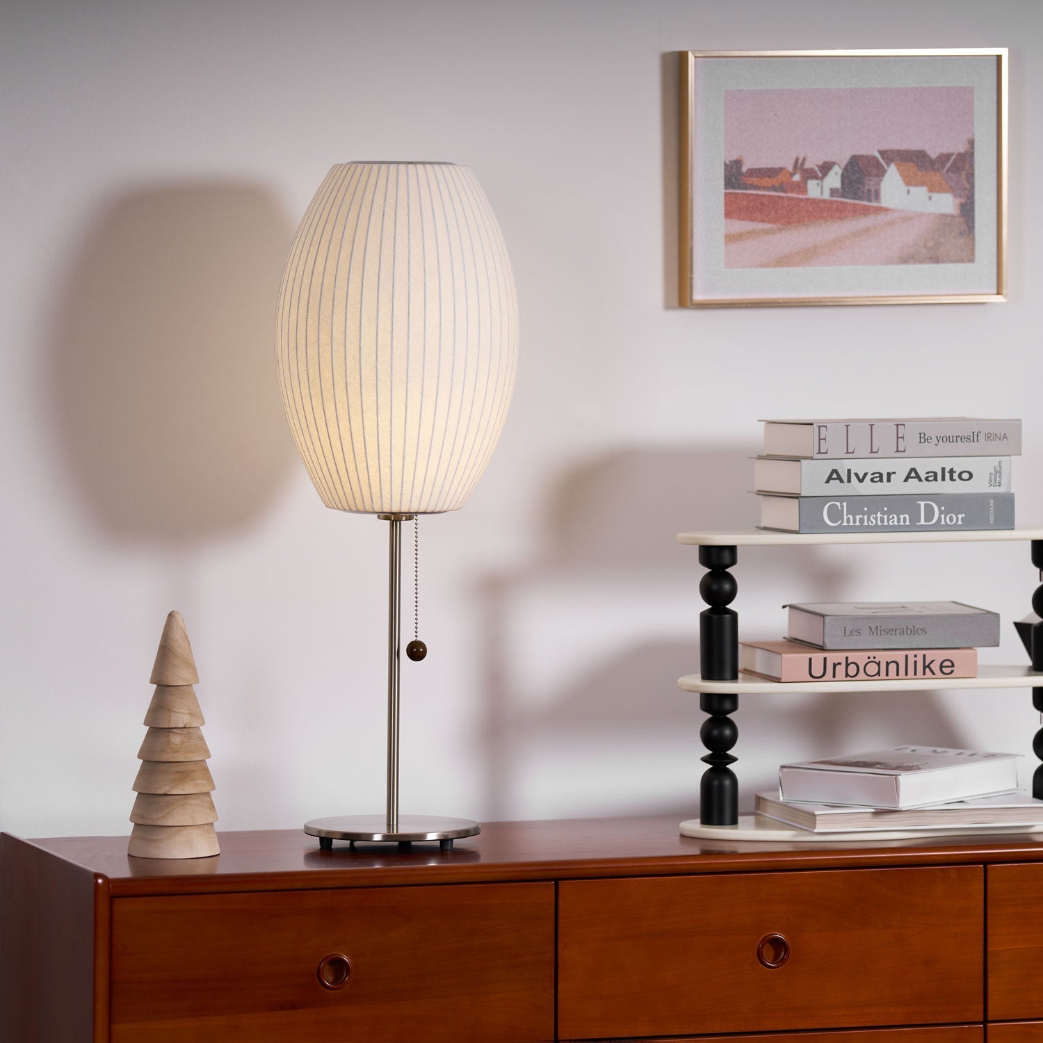 Solisive Steel Artistic Table Lamp-Neutral Decor