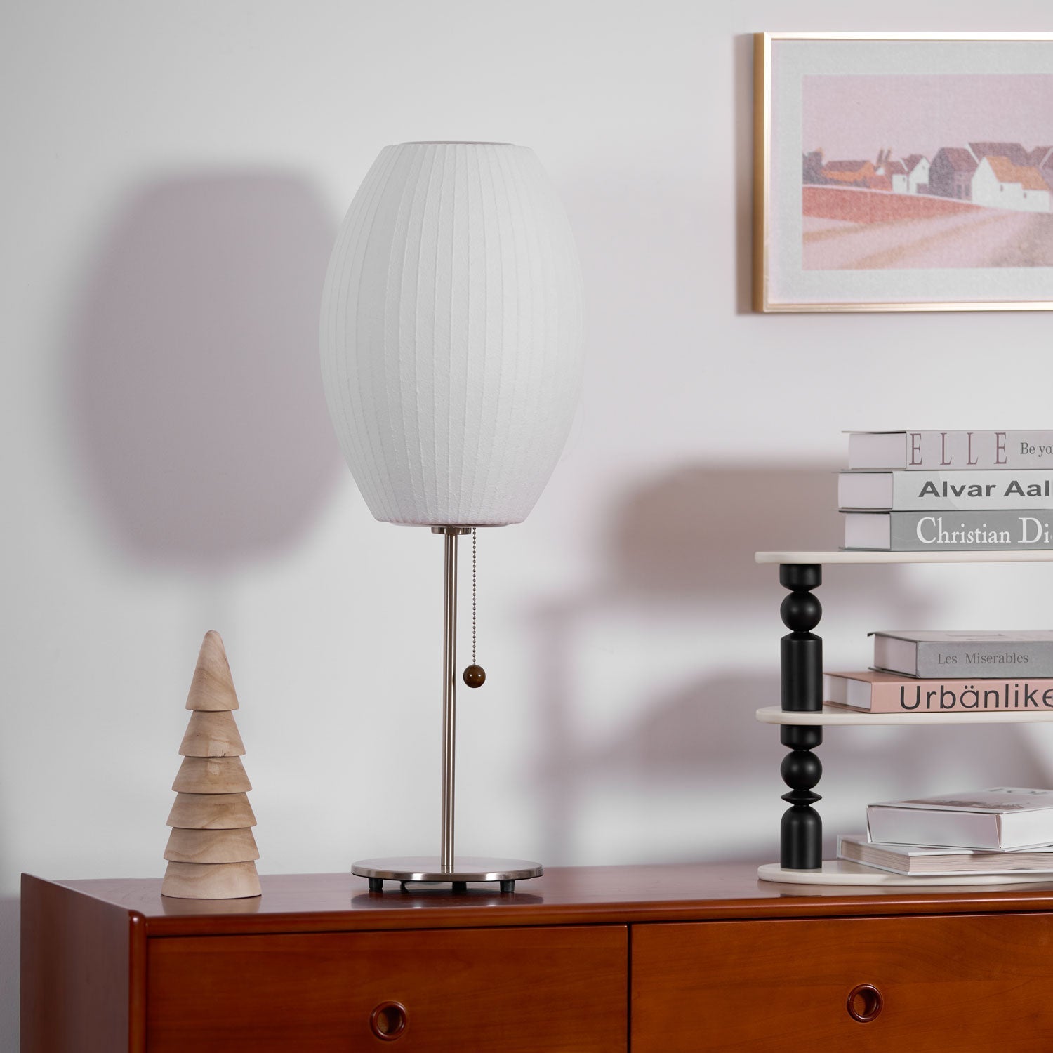 Solisive Steel Artistic Table Lamp-Neutral Decor