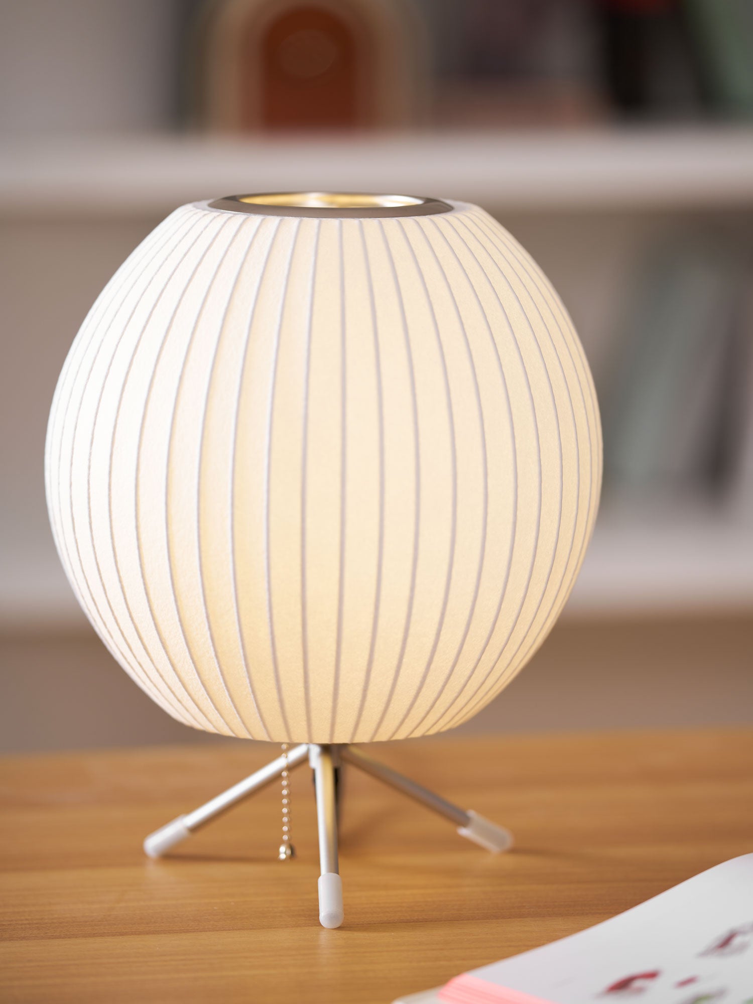 Rostix Steel Minimalist Table Lamp-Neutral Decor