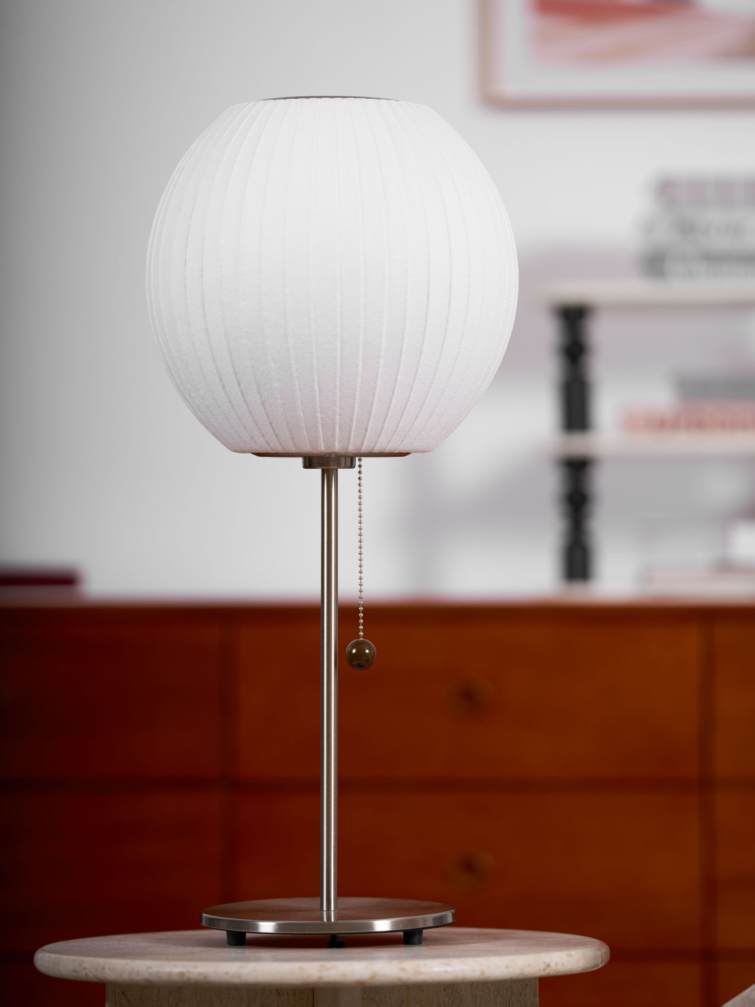 Solisive Steel Artistic Table Lamp-Neutral Decor