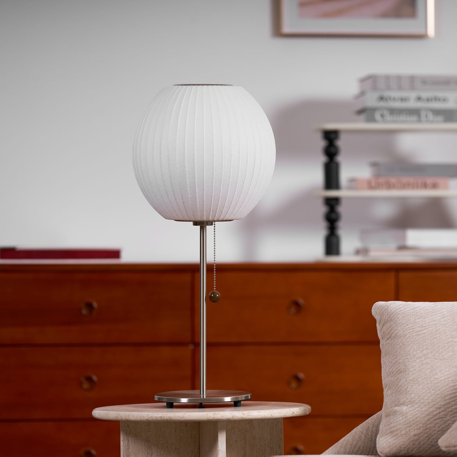 Solisive Steel Artistic Table Lamp-Neutral Decor