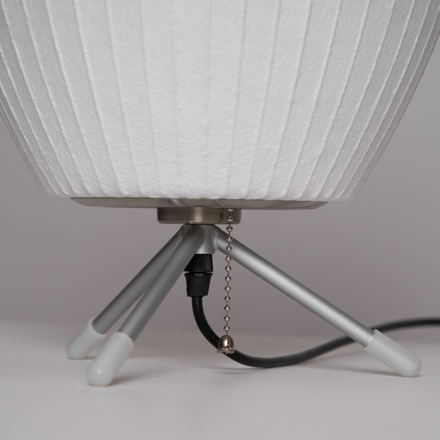 Rostix Steel Minimalist Table Lamp-Neutral Decor