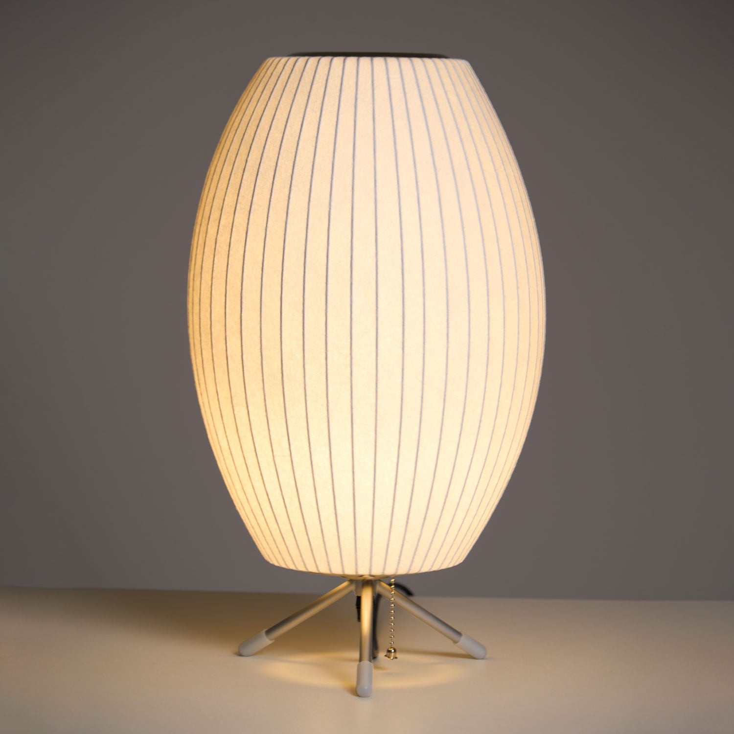 Rostix Steel Minimalist Table Lamp-Neutral Decor