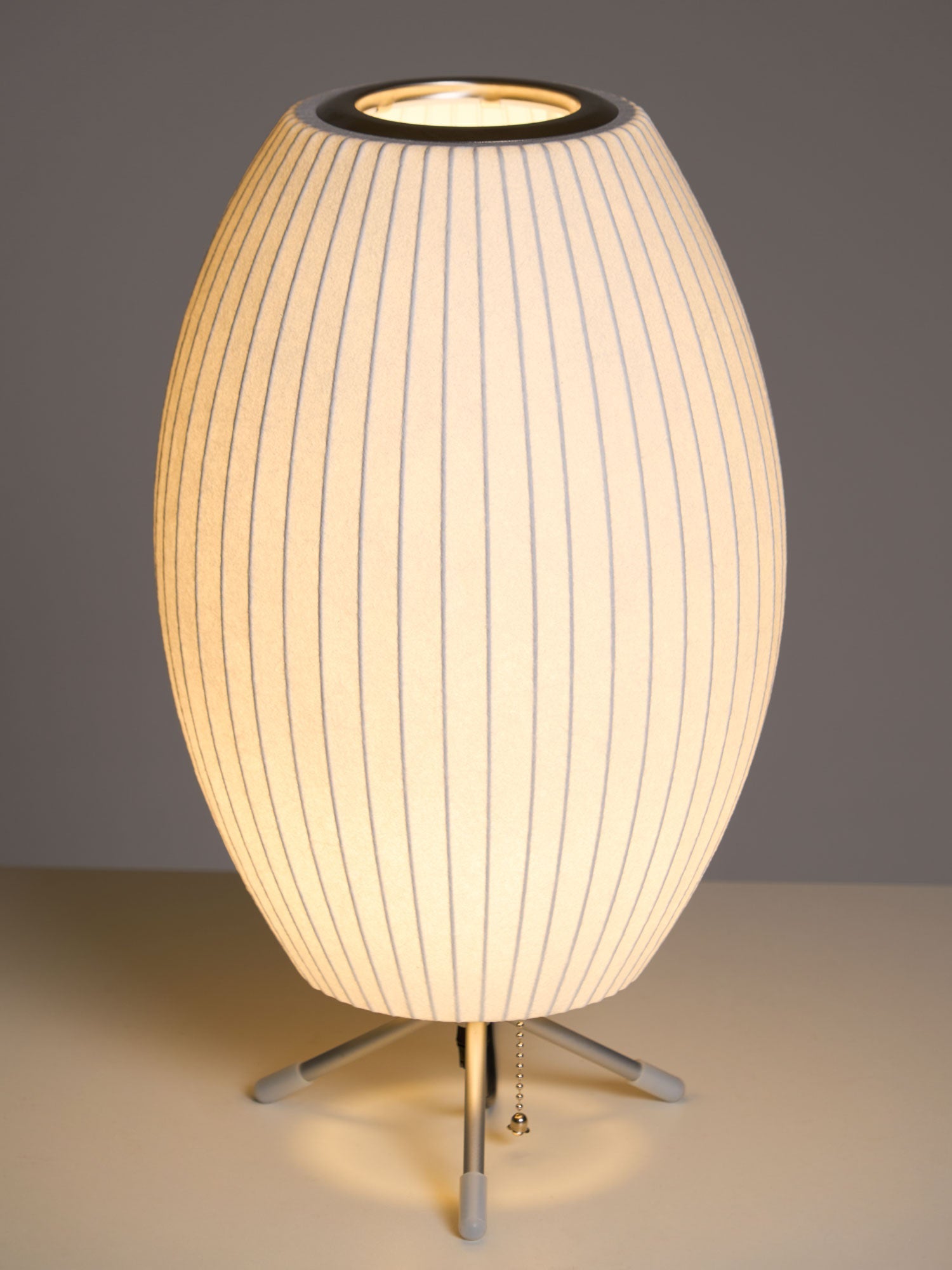 Rostix Steel Minimalist Table Lamp-Neutral Decor