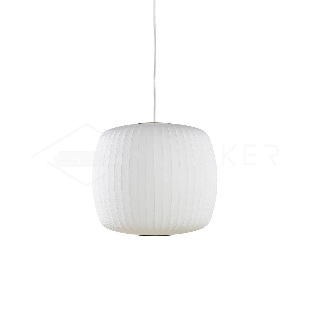 Bis Silk & Steel Pendant Lamp-Neutral Decor