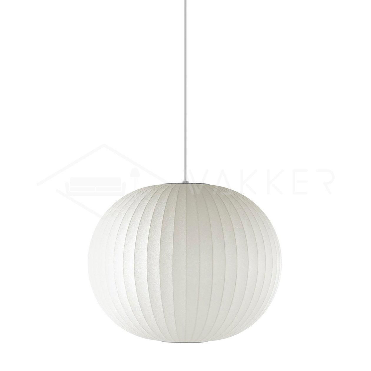 Nebula Bubble Mulberry Silk Pendant Lamp-Neutral Decor