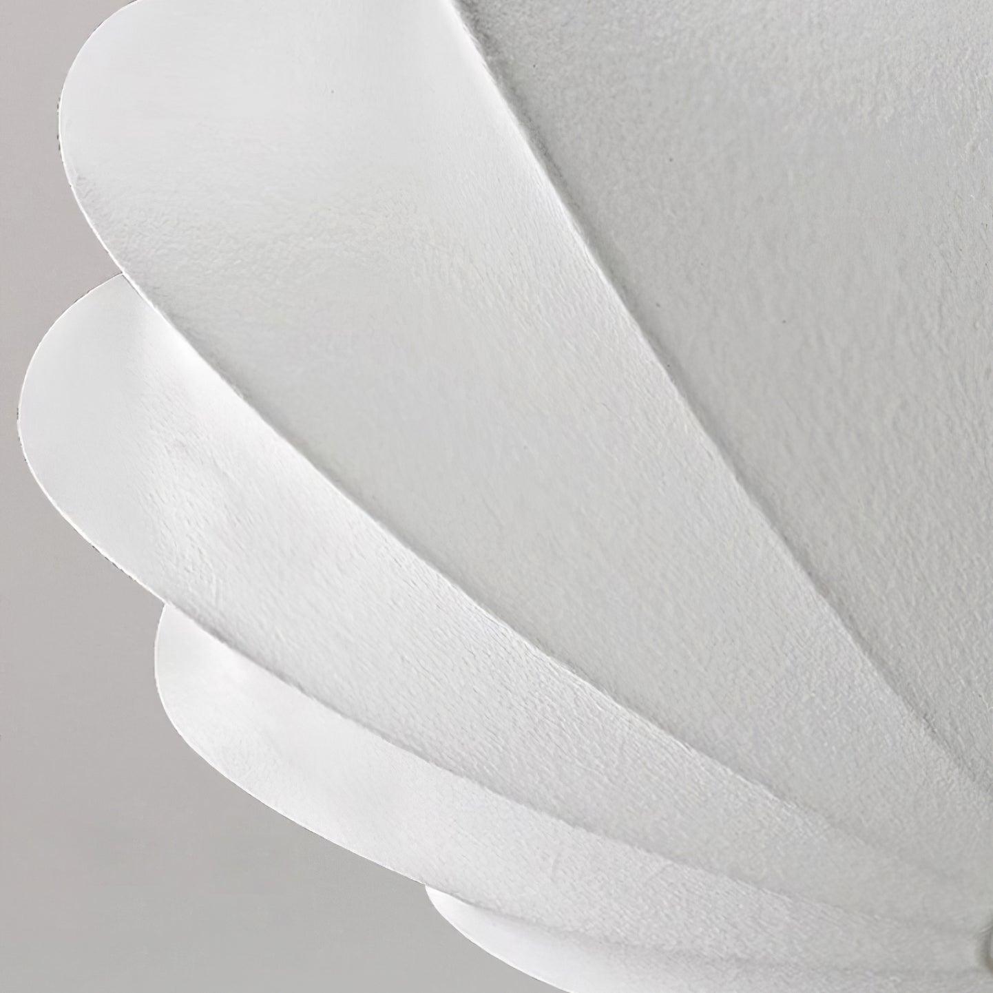 Eveny Ceiling Lamp Fabric Shell Sculptural Elegant-Neutral Decor