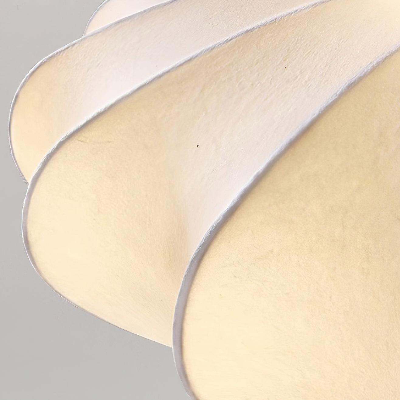 Eveny Ceiling Lamp Fabric Shell Sculptural Elegant-Neutral Decor