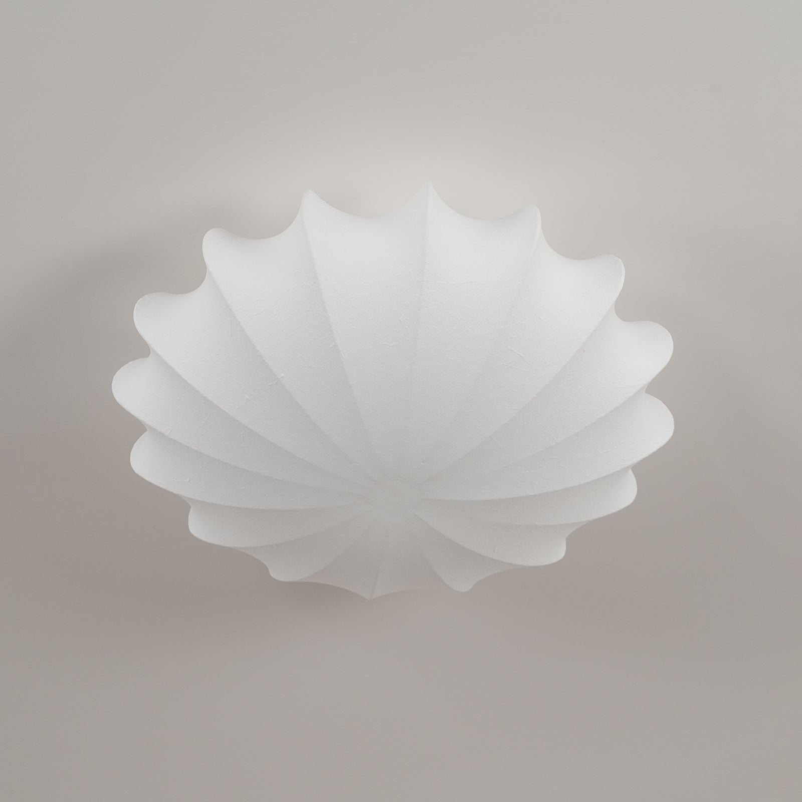 Eveny Ceiling Lamp Fabric Shell Sculptural Elegant-Neutral Decor