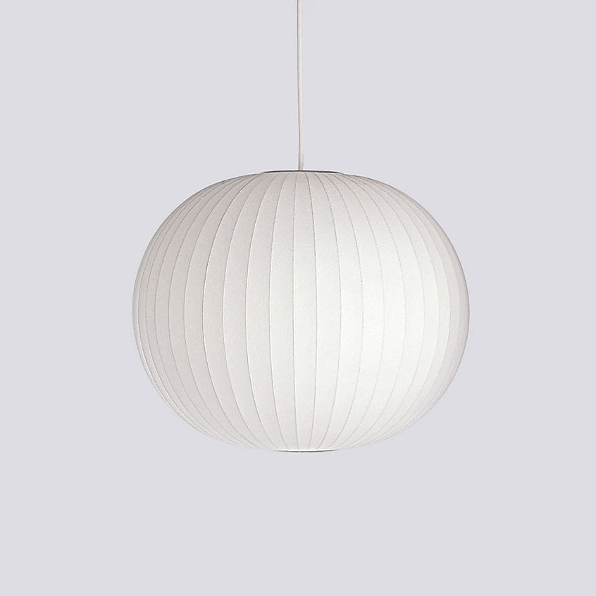 Bis Silk & Steel Pendant Lamp-Neutral Decor