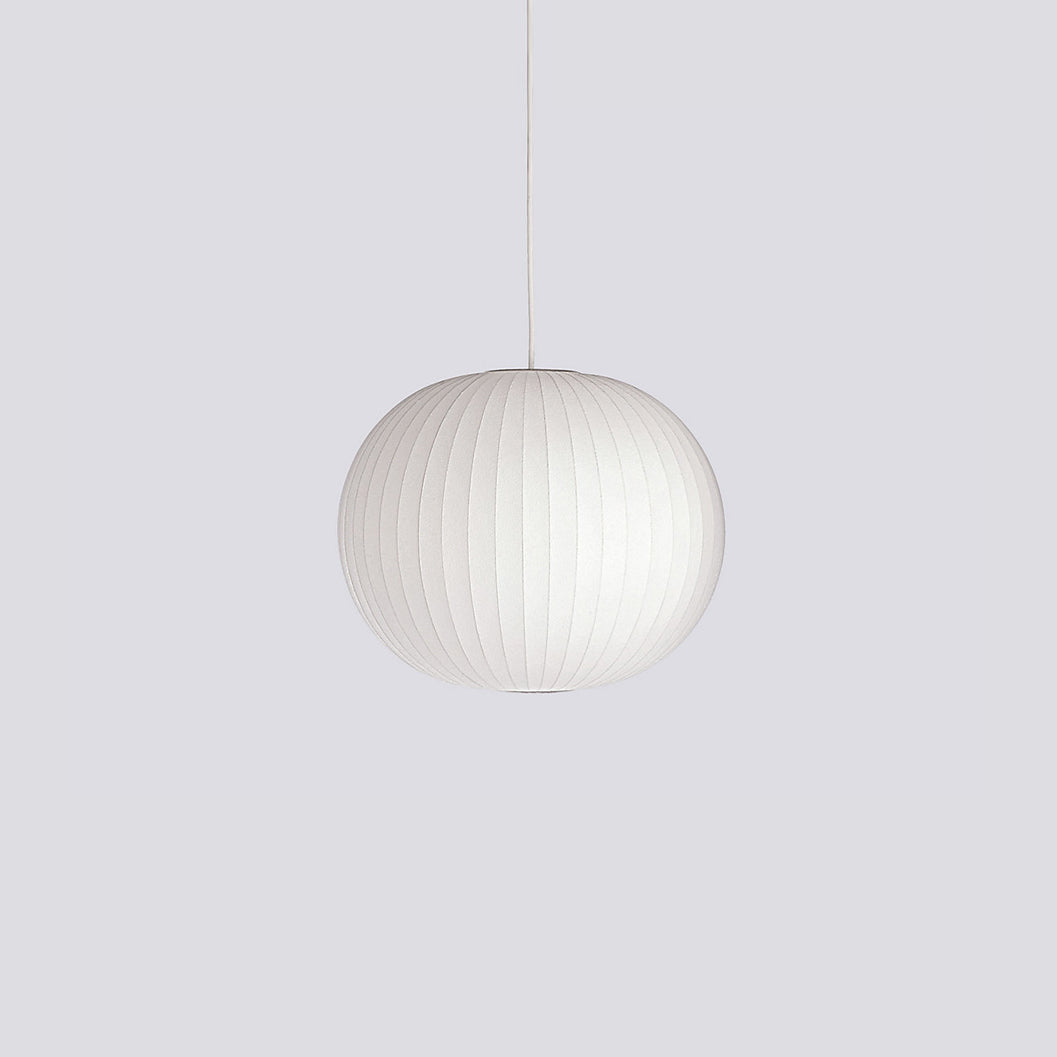 Bis Silk & Steel Pendant Lamp-Neutral Decor