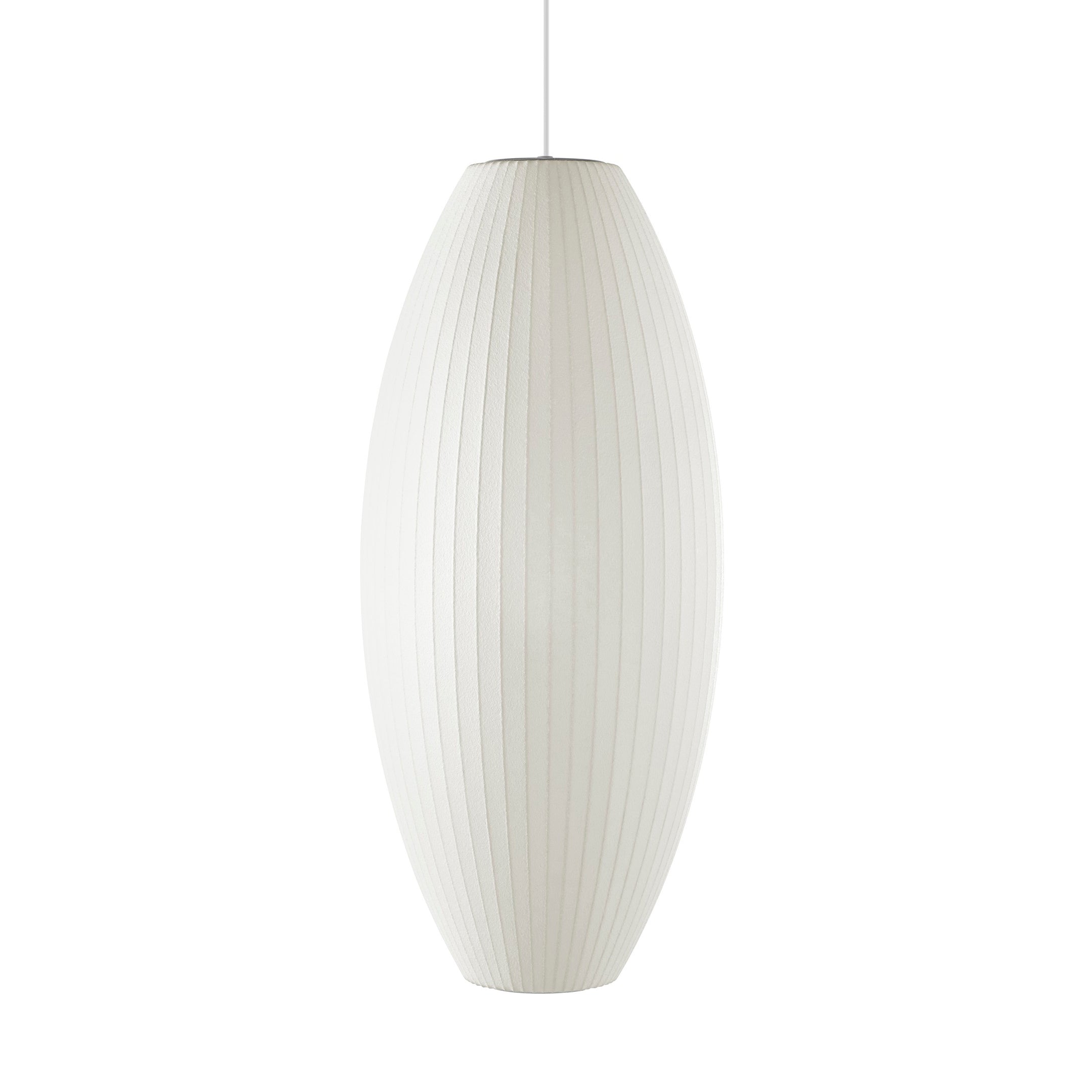 Bis Silk & Steel Pendant Lamp-Neutral Decor