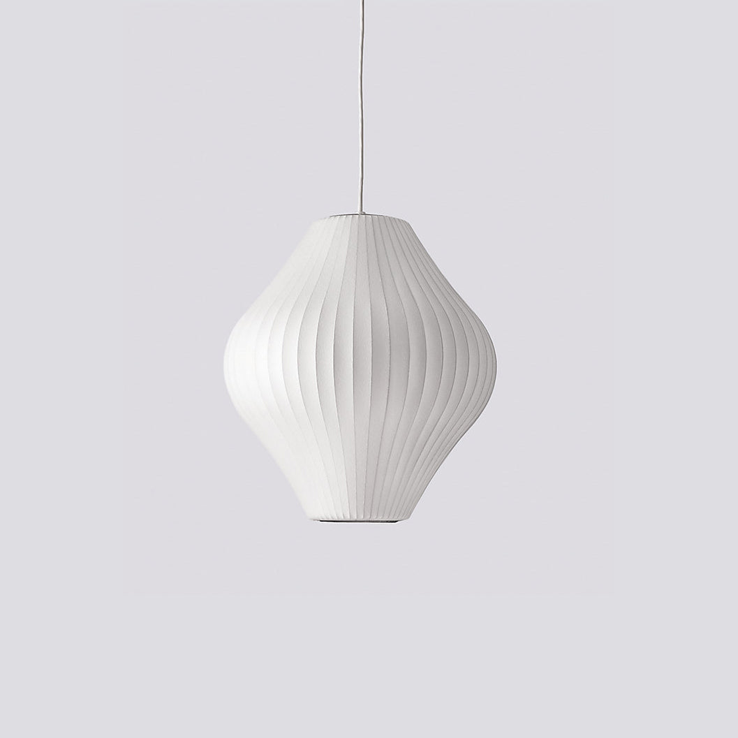 Bis Silk & Steel Pendant Lamp-Neutral Decor