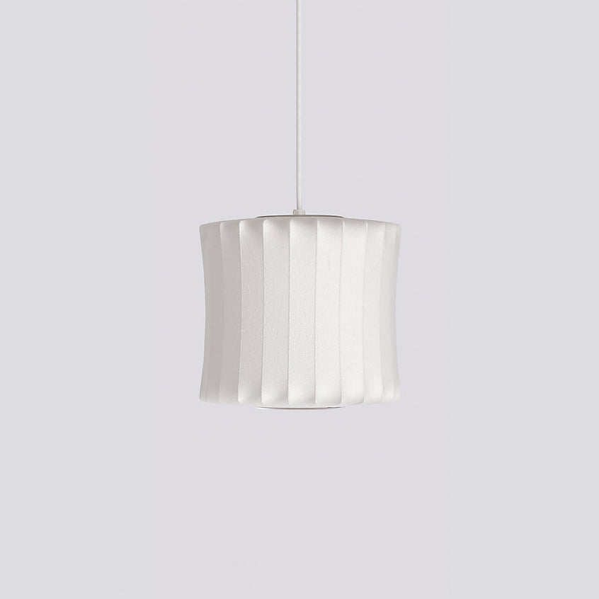 Nebula Bubble Mulberry Silk Pendant Lamp-Neutral Decor