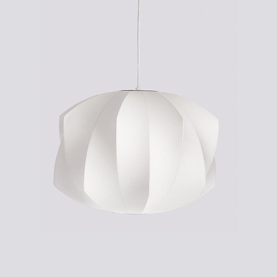Nebula Bubble Mulberry Silk Pendant Lamp-Neutral Decor