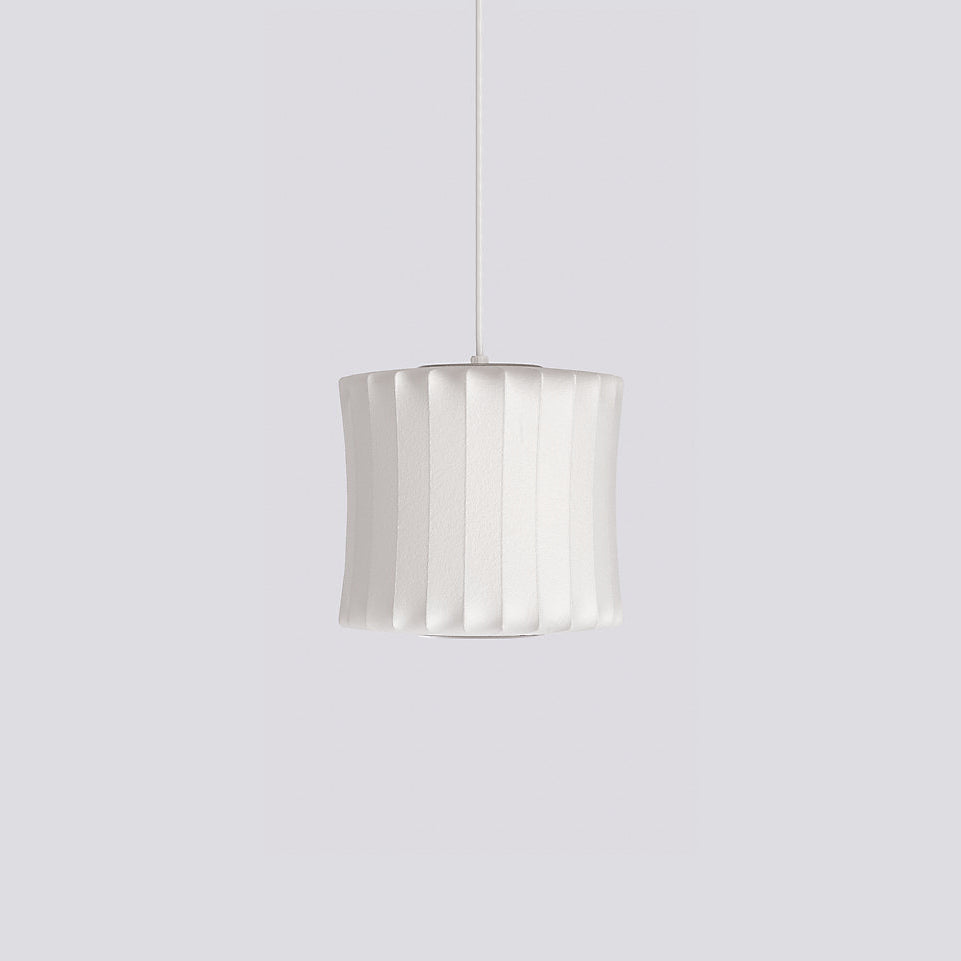 Nebula Bubble Mulberry Silk Pendant Lamp-Neutral Decor