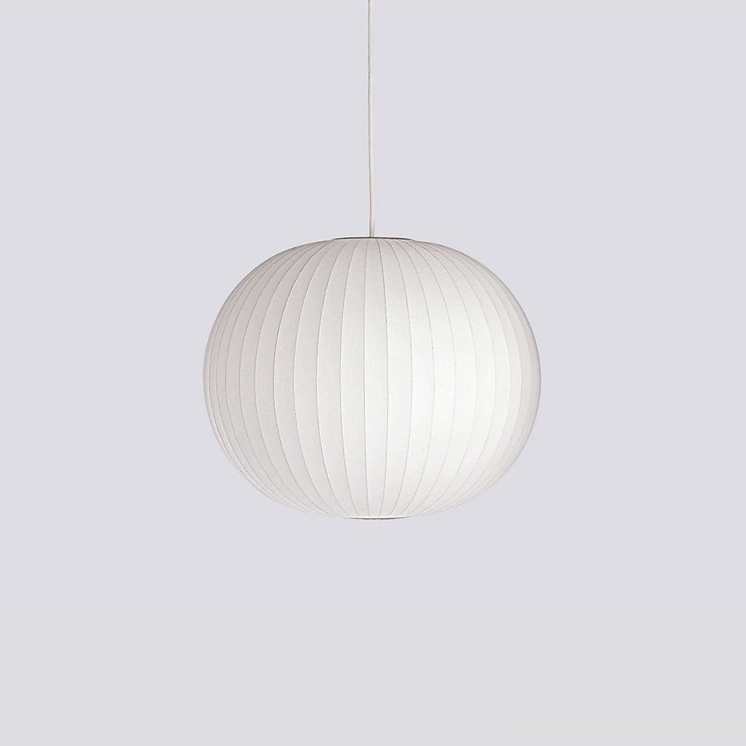 Nebula Bubble Mulberry Silk Pendant Lamp-Neutral Decor