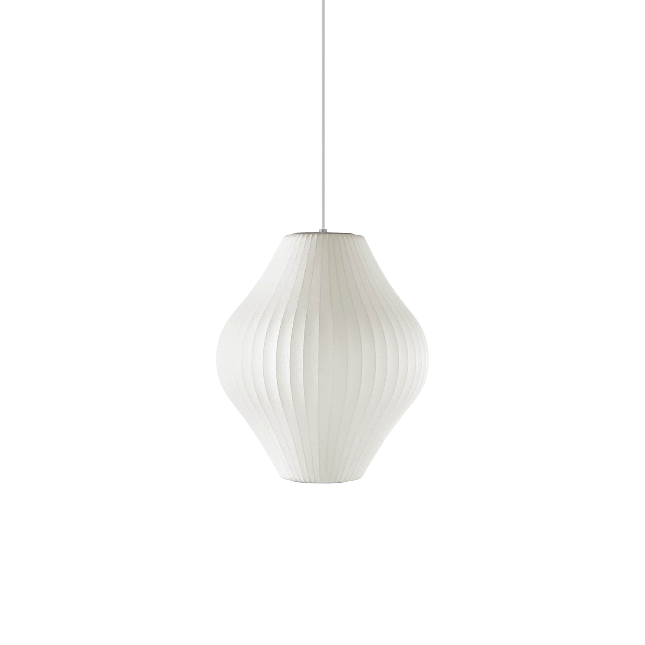 Bis Silk & Steel Pendant Lamp-Neutral Decor