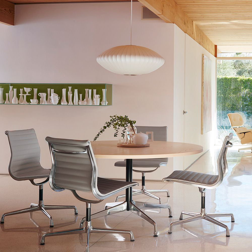 Bis Silk & Steel Pendant Lamp-Neutral Decor
