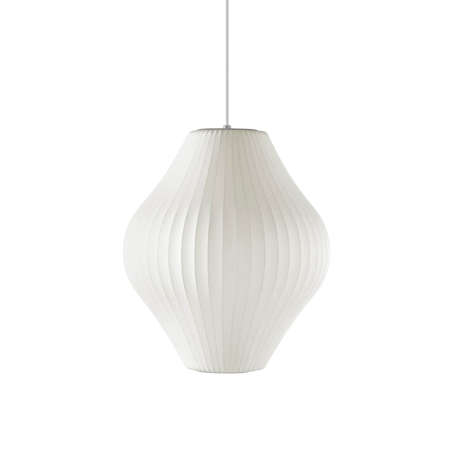 Nebula Bubble Mulberry Silk Pendant Lamp-Neutral Decor