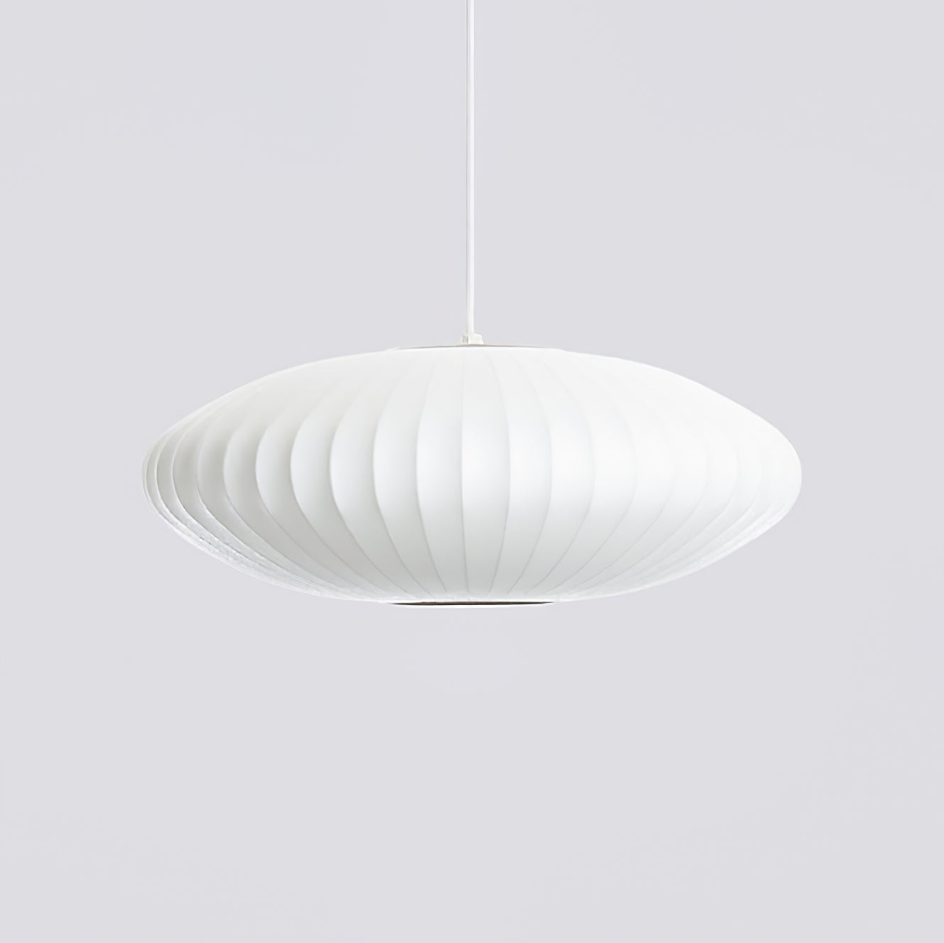 Bis Silk & Steel Pendant Lamp-Neutral Decor