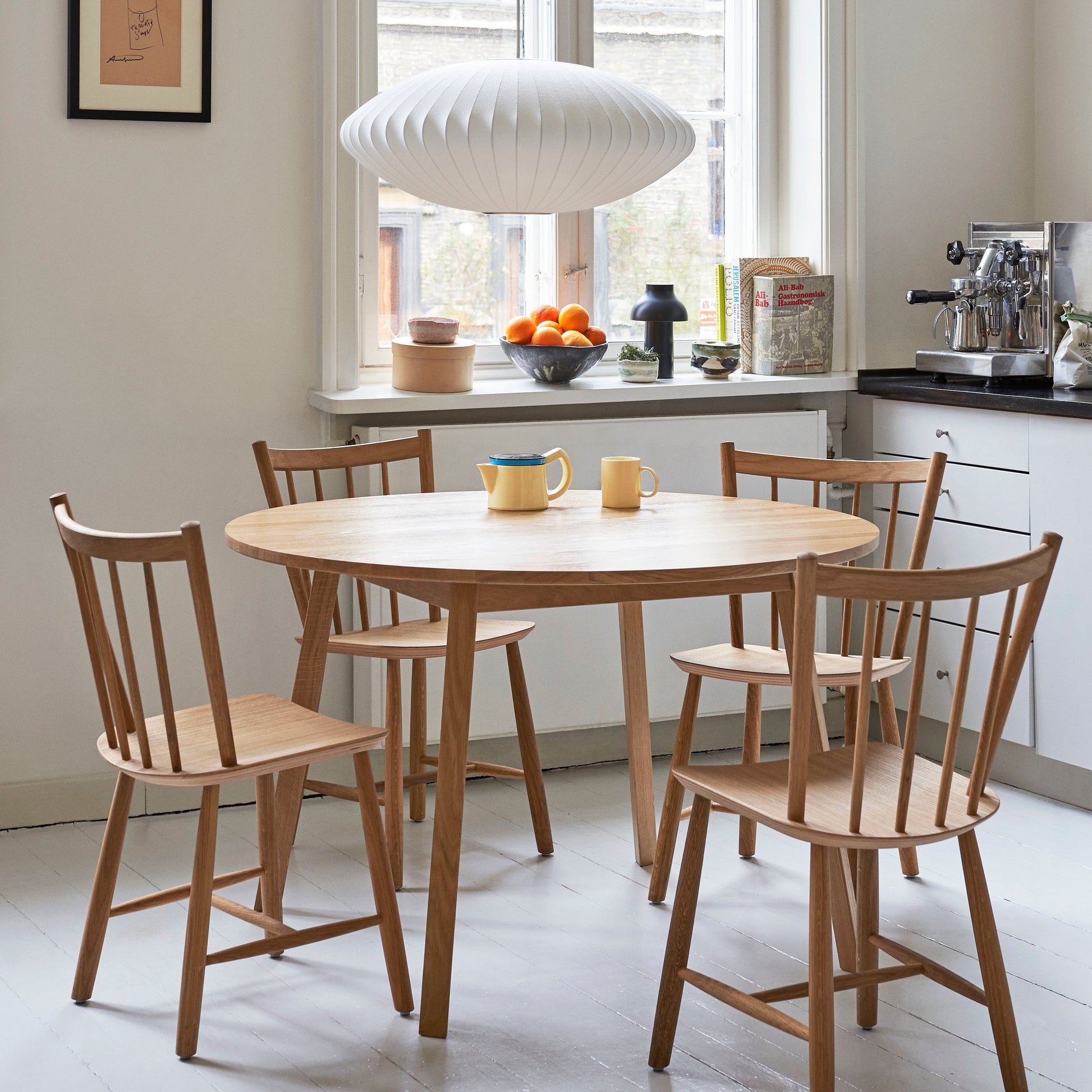 Bis Silk & Steel Pendant Lamp-Neutral Decor