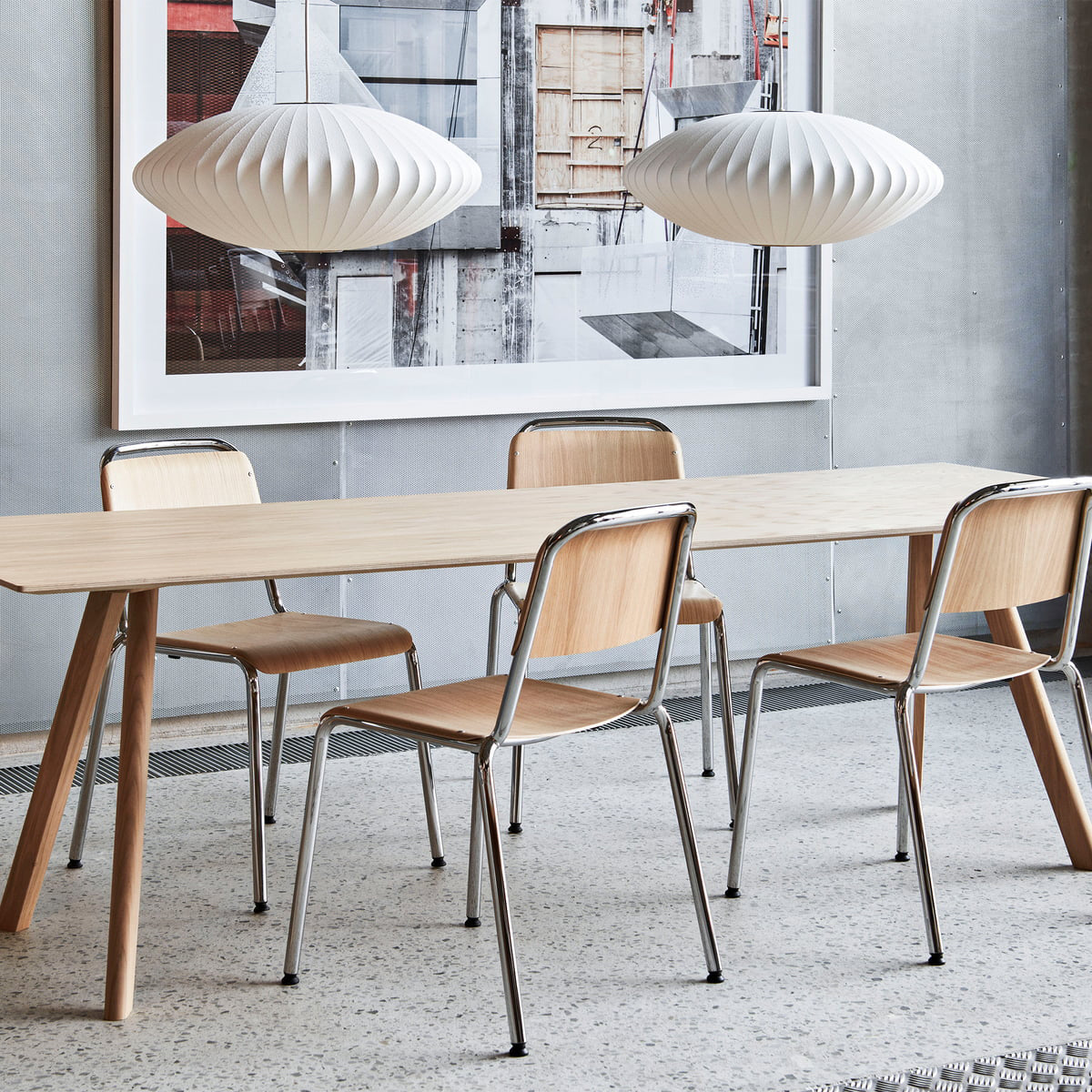 Bis Silk & Steel Pendant Lamp-Neutral Decor