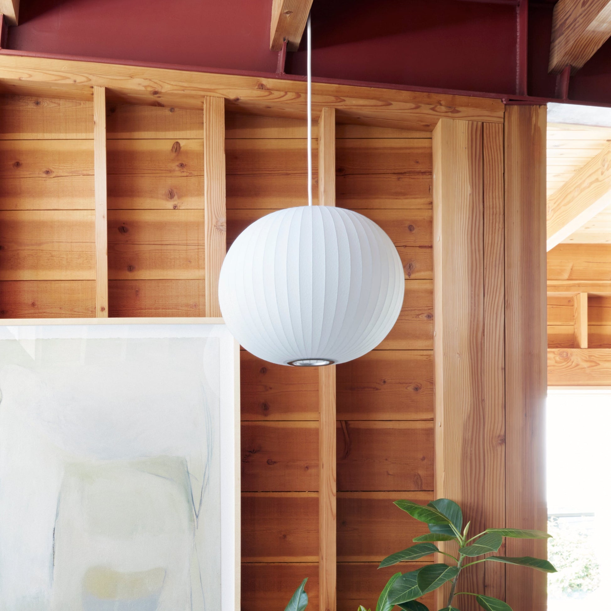 Bis Silk & Steel Pendant Lamp-Neutral Decor