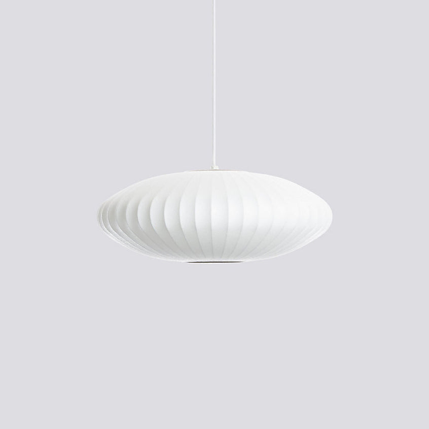 Nebula Bubble Mulberry Silk Pendant Lamp-Neutral Decor