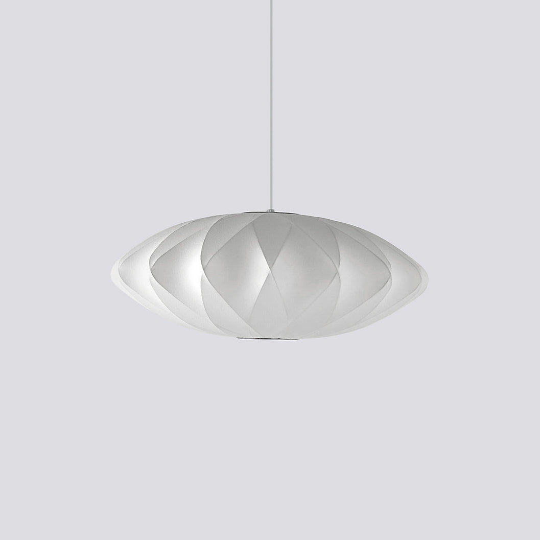 Nebula Bubble Mulberry Silk Pendant Lamp-Neutral Decor