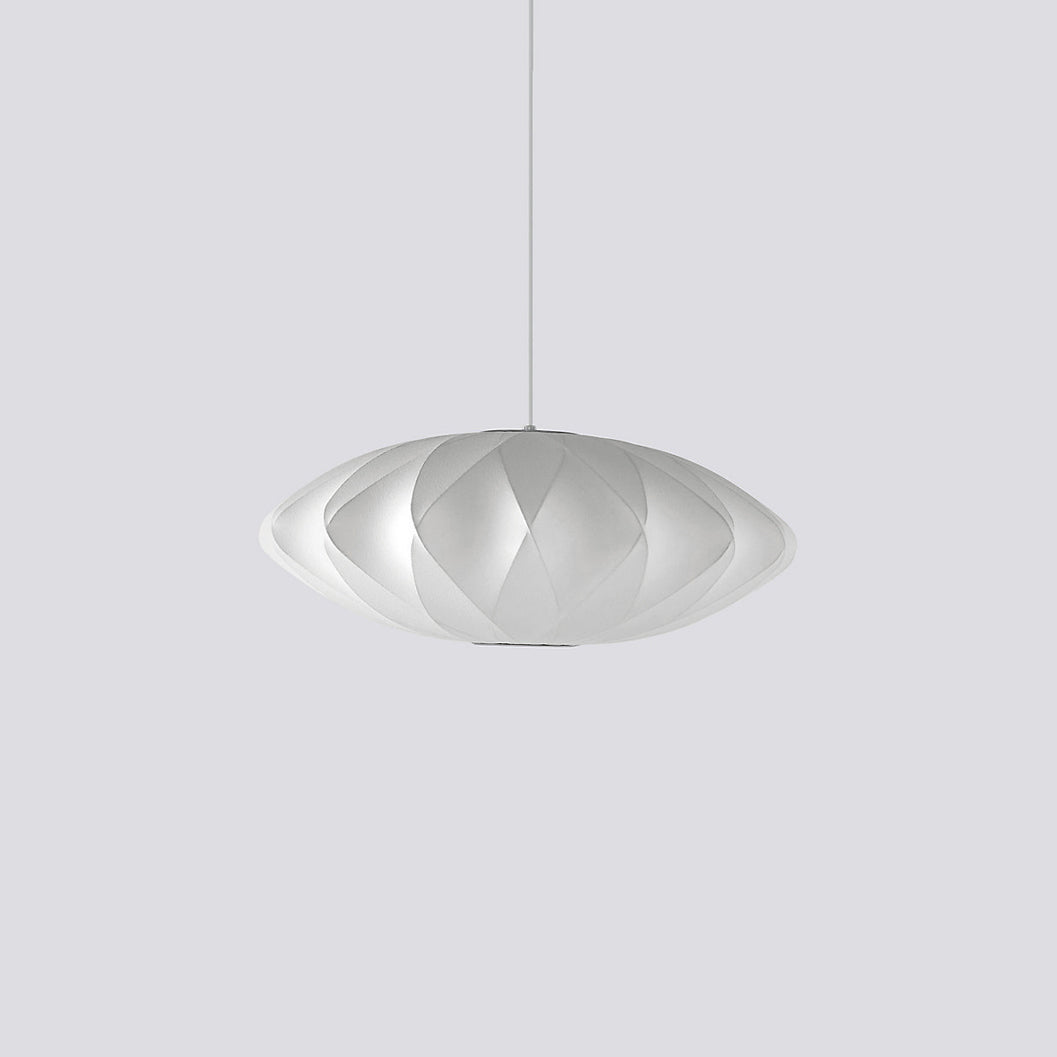 Bis Silk & Steel Pendant Lamp-Neutral Decor