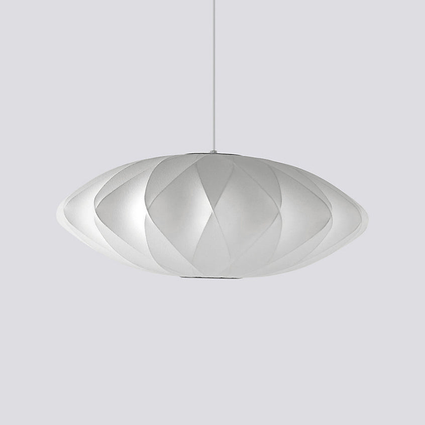 Nebula Bubble Mulberry Silk Pendant Lamp-Neutral Decor