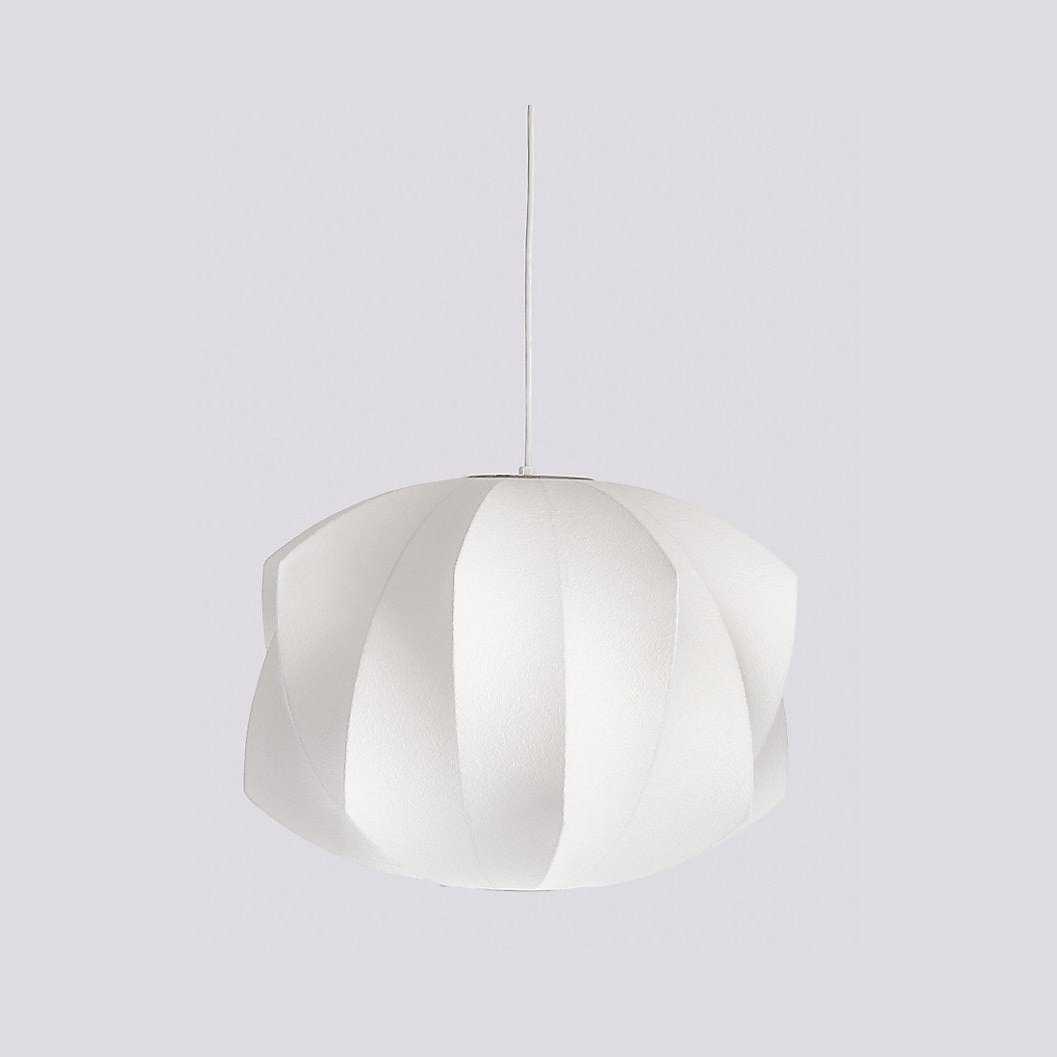 Nebula Bubble Mulberry Silk Pendant Lamp-Neutral Decor