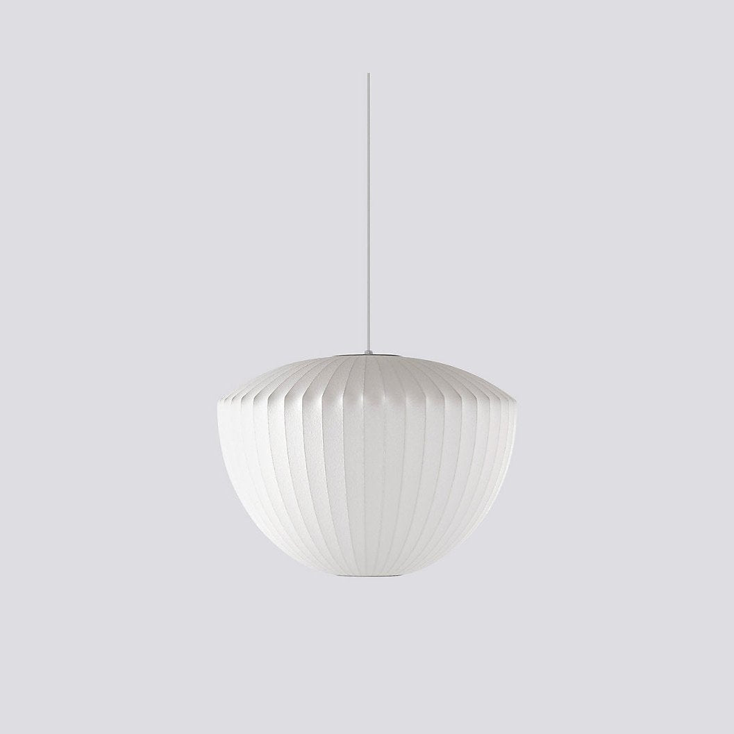 Bis Silk & Steel Pendant Lamp-Neutral Decor